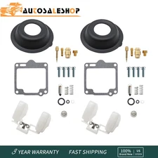 For virago XV750 88-97 XV1100 88-99 18-2596 Carburetor Repair Rebuild Kit x2