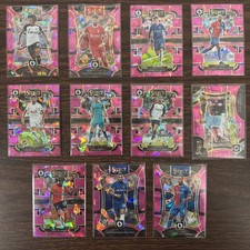 2023-2024 Panini Prizim Select Premier League Soccer Pink Ice 11 card Lot