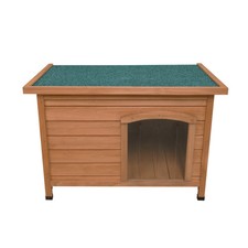 Monster Shop Wooden Dog Kennel Small Pet House Shelter Customer Return UG