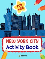 NYC Kids Activity Book: Mazes Coloring & More! QR Codes For