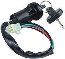 4 Pin Ignition Switch Key Set with Cap for 50cc 70cc 90cc 110cc 125cc 150cc 200c