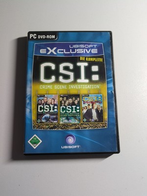 PC  CSI: Crime Scene Investigation - Triple Pack [Ubi Soft eXclusive]
