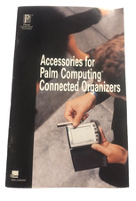 Vintage 3Com Palm Accessories for Palm Computing Connected Organizers Booklet