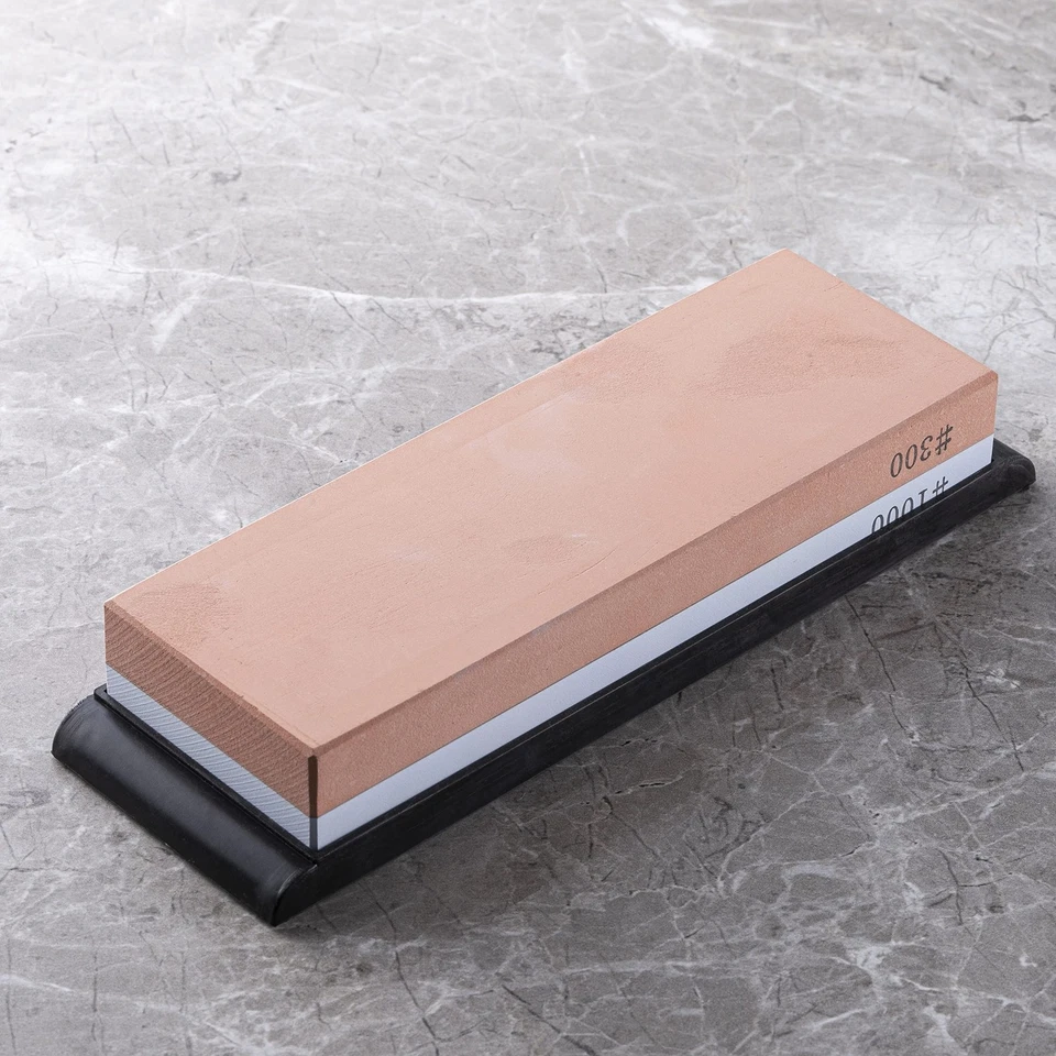 Piedra de afilar combinada Shun para afilar cuchillos, grano 300 y 1000, DM0708, 6... Foto 4 de 4