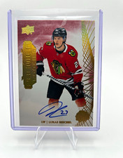 Upper Deck 2022-23 Premier Rookies Autographs Lukas Reichel #125 RC Auto