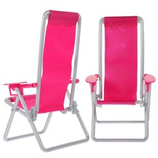  Confezione 2 Sedie da Spiaggia Pieghevoli Lettino a Rotelle Mini Poltrona Lounge Modello Sedia da Spiaggia