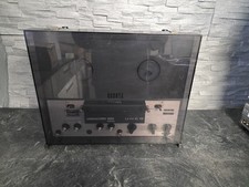 UHER VARIOCORD 263 STEREO 4 Spur Bandmaschine Tonbandgerät mit Abdeckung