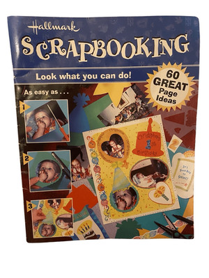 2003 Hallmark Scrapbooking Idea Book  Paperback Crafts Diy Hobbies Vintage Y2k