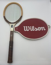 Vintage Wilson Chris Evert Autograph Championship 4 1/2 Light Wood Tennis Racket