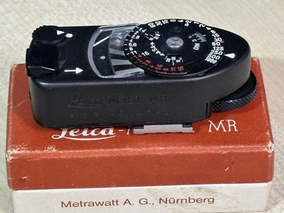 Leica METER MR Black in OVP, funktioniert, mit Anleitung, für M3, M4, M4-2, M4-P