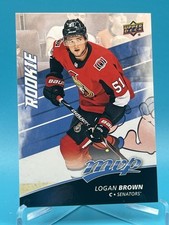2017-18 Upper Deck MVP Redemption Atlantic Division Logan Brown #256 Rookie RC