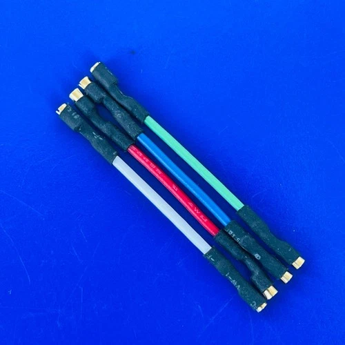 Headshell Phono Cartridge Lead Wires Shell Leads Gold Tip OFC WIRE FREE SHIPPING