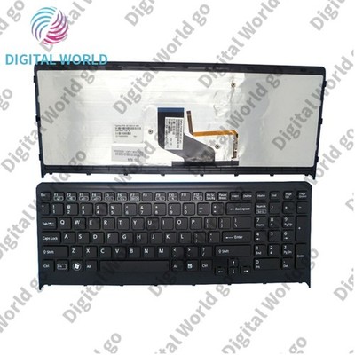 95%New Laptop Keyboard For SONY VPCF2 VPCF21 148952751 English US Black Backlit