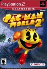 PAC MAN WORLD 2 (PS2) DISC + CVR ART + MANUAL - NO CASE - VERY GOOD