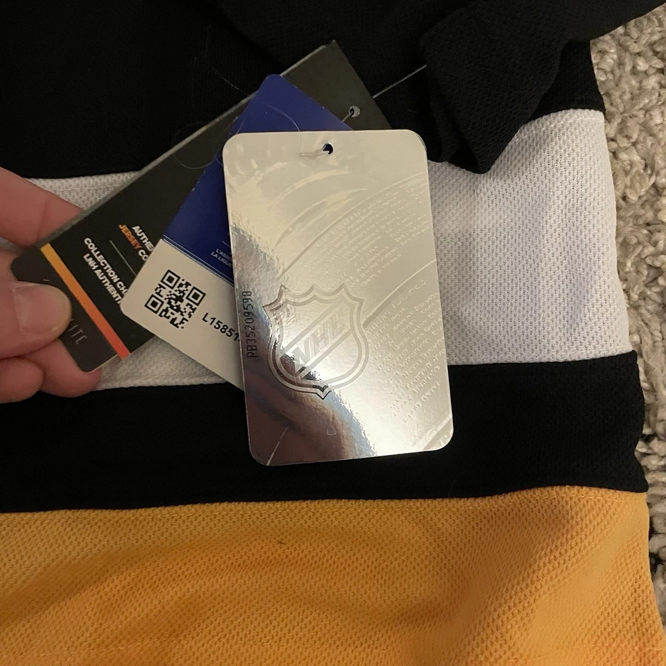 Футболка мужская Pittsburgh Penguins 60 черная НХЛ хоккей Adidas Sidney Crosby 87 новая с ценниками - Изображение 3 из 4