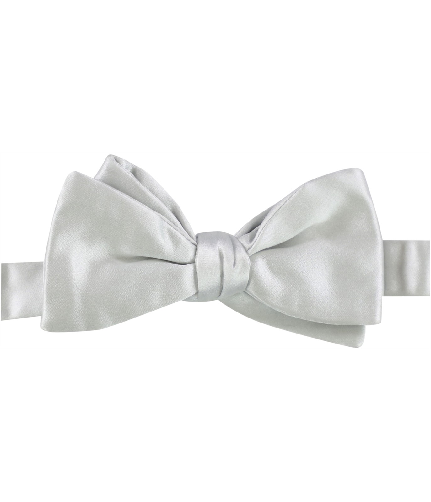 The Mens Store Mens Hand Self-tied Bow Tie Grey One Size 6590₽