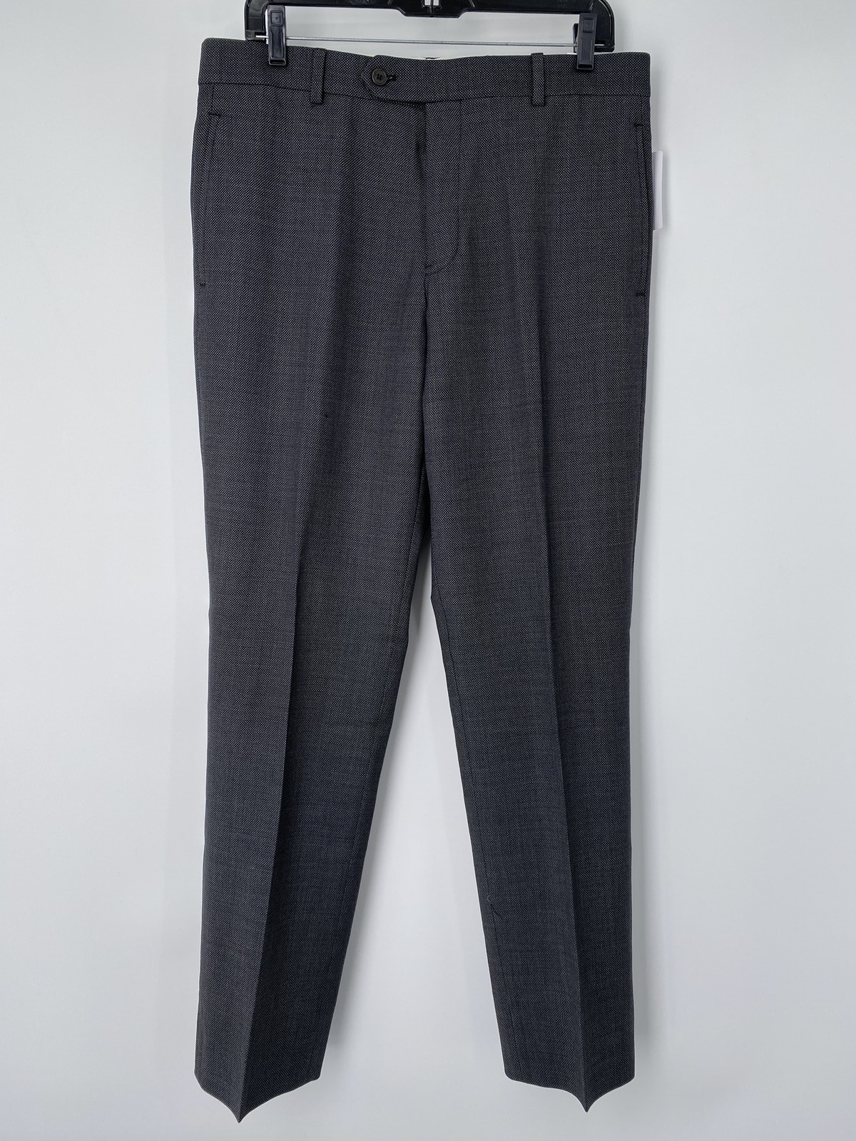 Brooks Brothers Mens Dress Pant Back Size 32X32 Explorer Classic Birdseye Wool