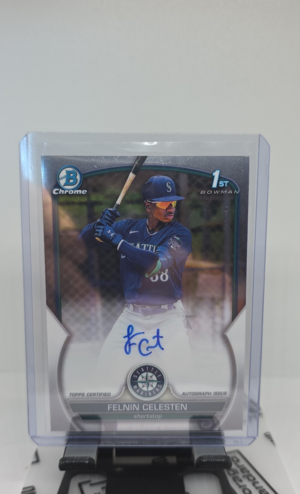 2023 Bowman Chrome - Prospect Autographs Felnin Celesten #CPA-FC (AU, RC)