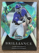 2022 Panini Prizm Draft Picks - Brilliance Cade Doughty #BR-CD Silver Prizm (RC)