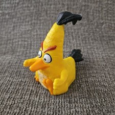 2016 Yellow Chuck 3.5" Pull Back McDonald's Action Figure 8 Angry Birds Movie