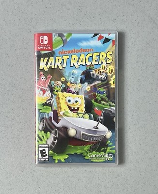 Nickelodeon KART RACERS SpongeBob Nintendo Switch Original Case