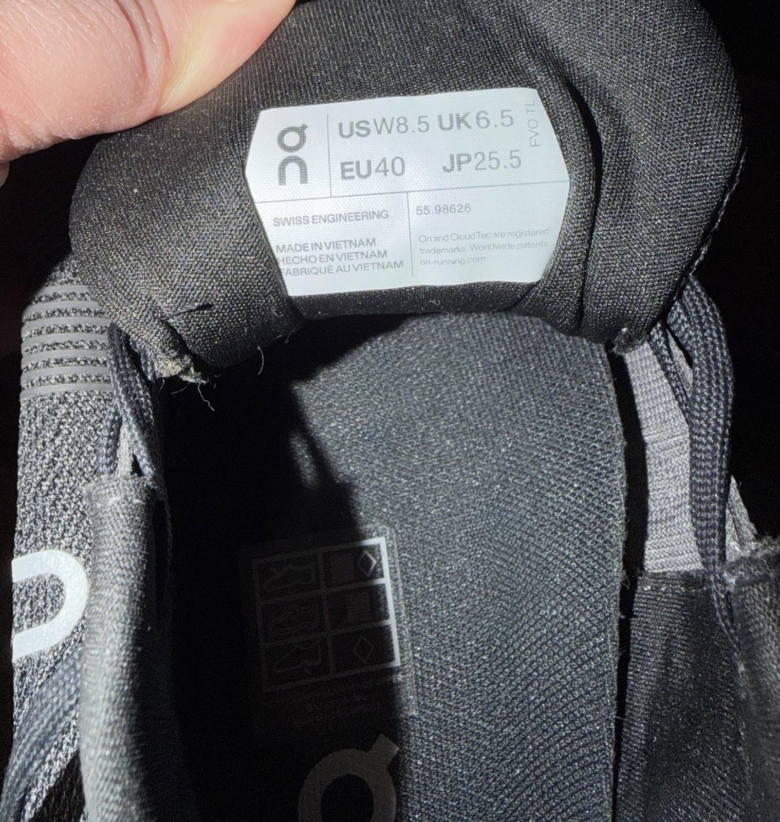 On Running Women's Cloudgo Black Eclipse Sneakers… - image 9