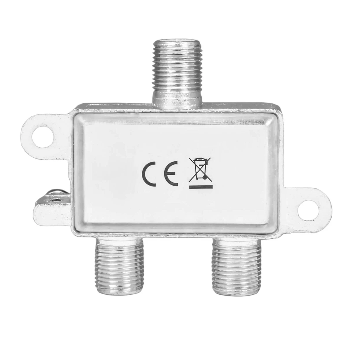 Divisor distribuidor SAT de 2 vías 5-2400 MHz DVB-T adecuado 4 vías HD terminal de tierra