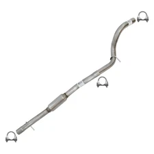 Stainless Steel Exhaust Resonator Pipe fits: 2012-2017 Jeep Wrangler 3.6L