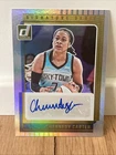 2025 Panini Donruss WNBA - Chennedy Carter - Silver Holo Auto - Chicago Sky/Aces