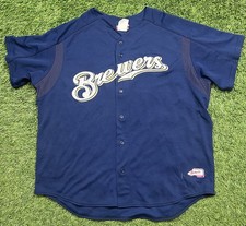 Majestic Milwaukee Brewers 47 Authentic MLB Jersey Men s 2XL USA