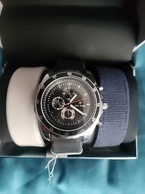  #9 ZOO YORK Men s  Watch & Dial,Quartz Casual 44mm Wristwatch New Bat
