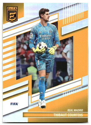 Thibaut Courtois 2022-23 Panini Donruss Elite FIFA 36 Real Madrid