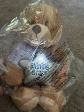 Never Opened NIP Shining Stars International Star Registry Plush Bear Russ