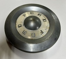 Vintage 1957 1958 1959 Ford Dog Dish Hubcap Poverty Center Cap Man Cave Garage