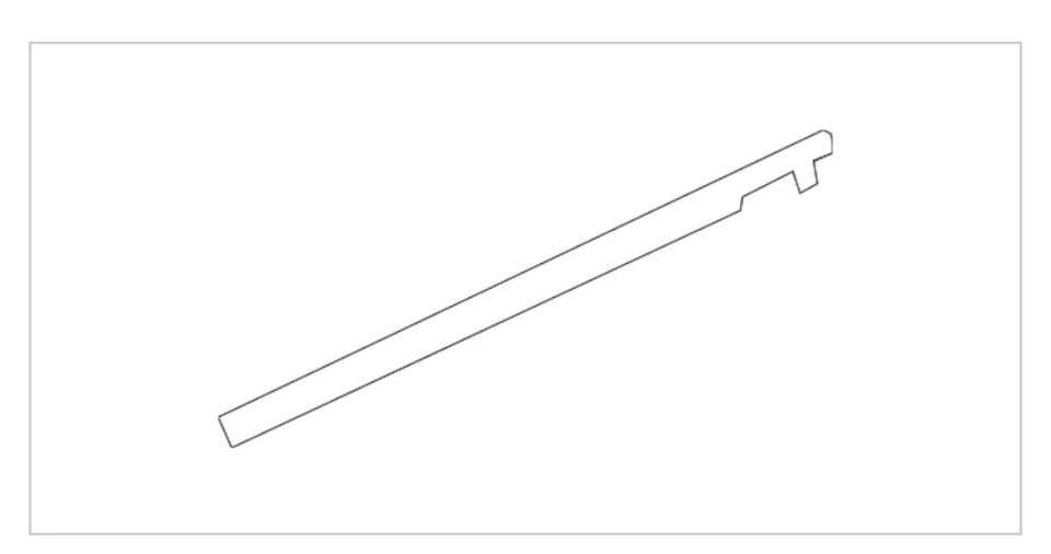 Genuine GM 2009-2017 Chevrolet Traverse Passenger Side RH Belt Molding 20940623 — 第 2/3 张图片