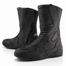 VPR Leather Motorcycle Boots Men Waterproof Riding Touring Motorbike Boots - R35