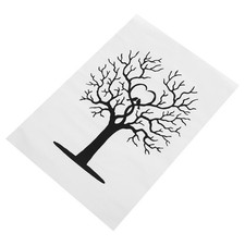40 X Fingerprint Tree Guest Book Wedding Sign Grandma Gift Canvas for