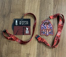 Rush 2026 Fifty Something Tour VIP package Laminate Patch Pass bundle