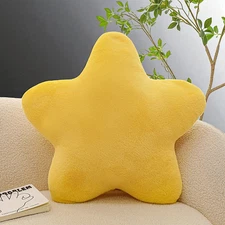 30cm Cute Star Plush Pillow, Soft Throw Cushion, Cute Kawaii Room Decor