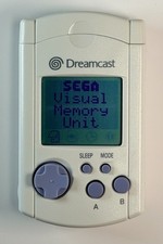 Sega Dreamcast VMU Visual Memory Unit   Tested  Working   OEM