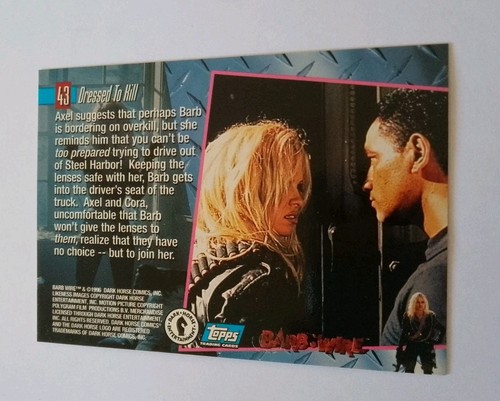 Pamela Anderson Barb Wire Movie Trading Card 1996 Neu Topps - Picture 2 of 2