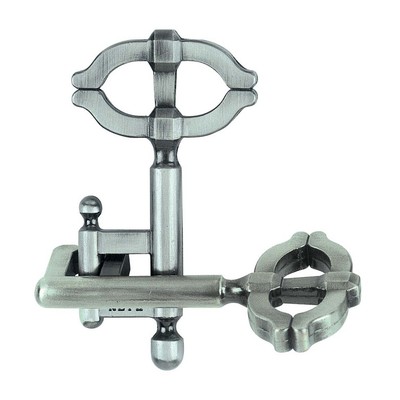 New - BePuzzled Hanayama Level 2 Cast Puzzle - Key II - Ages 12+ | 1 player