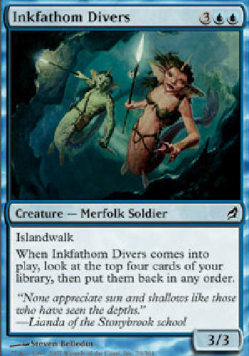 INKFATHOM DIVERS FOIL Lorwyn MTG Magic the Gathering Cards DJMagic