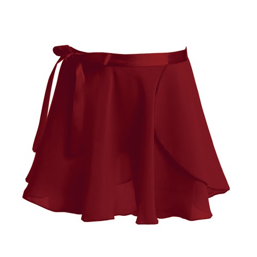 AU Kids Girls Ballet Wrap Skirts Chiffon Tie Up Dress Dance Practice Dancewear - Picture 10 of 69