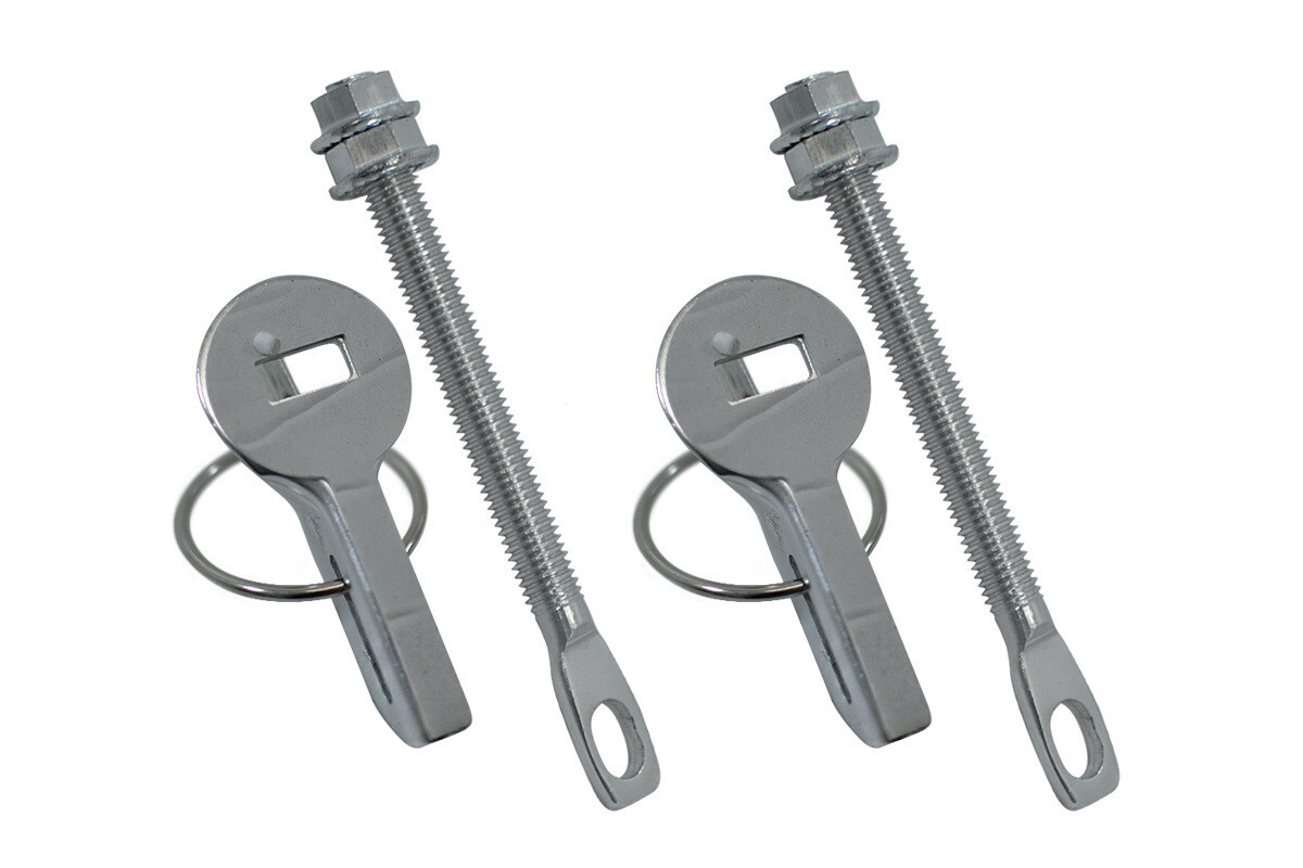 Universal Stainless Steel Hood Pins / Lock Pin Kit eBay