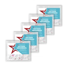 PackFreshUSA Oxygen Absorbers Compartment Packs - Available in 50cc 100cc 300cc