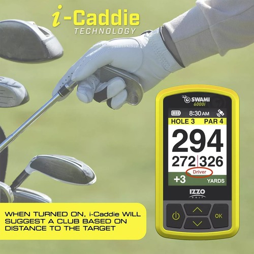 IZZ0 SWAMI 6000i GOLF GPS Pre-loaded With Over 38,000 Courses Brand New 2024 - Picture 3 of 4