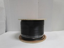 CAT5E 350 MHz UTP 24AWG 8C Solid Bare Copper 1000ft Black Bulk Ethernet Cable