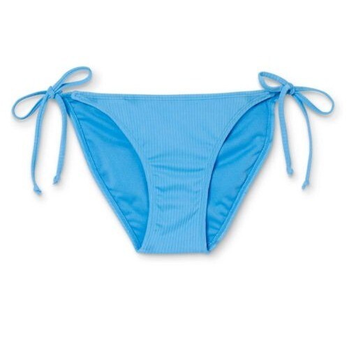 Xhilaration Junior geripptes String-Bikiniunterteil blau neu mit Etikett Größe wählbar - Bild 3 von 4