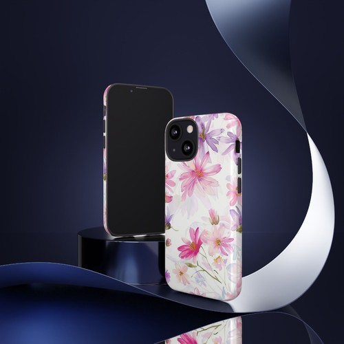 Spring Floral Phone Case, Pink Flower Design Cover | X55 - 第 95/272 張圖片